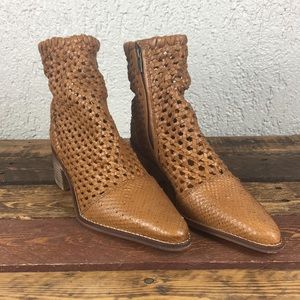 Free People In The Loop Woven Leather Boot